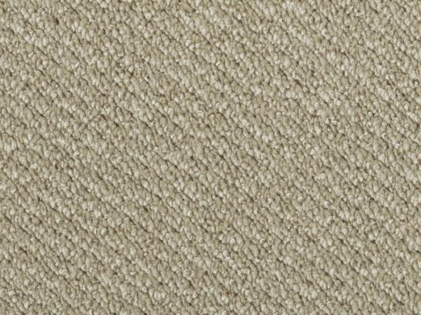 Rechteckige Draufsicht vom Vorwerk Telma Teppichboden in beige – zeitloser Teppichboden für vielseitige Einrichtungsideen